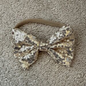 Sequin Bow Headband